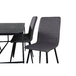 Rectangular dining set (uno, windu)