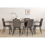 Rectangular dining set (uno, windu)