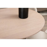 Round dining set (bianca, velvet)