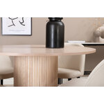 Round dining set (bianca, velvet)