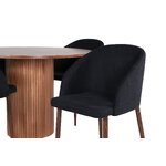 Round dining set (bianca, arch)