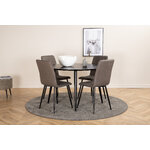 Round dining set (dipp, windu)