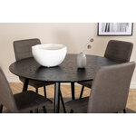 Round dining set (dipp, windu)