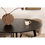 Round dining set (dip, velvet)