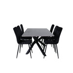 Rectangular dining set (piazza, windu)