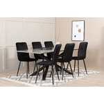 Rectangular dining set (piazza, windu)