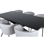 Rectangular dining set (piazza, berit)