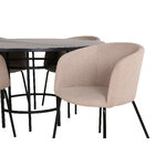 Round dining set (copenhagen, berit)