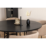 Round dining set (copenhagen, berit)