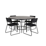 Round dining set (copenhagen, kenth)