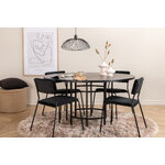 Round dining set (copenhagen, kenth)