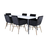 Rectangular dining set (jimmy, petra)