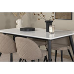 Rectangular dining set (jimmy, velvet)