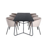 Rectangular dining set (petra, berit)