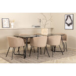 Rectangular dining set (petra, berit)