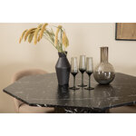 Round dining set (marbs, velvet)