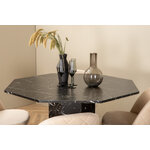 Round dining set (marbs, velvet)