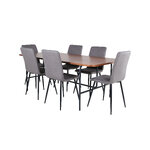 Rectangular dining set (uno, windu)