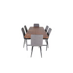 Rectangular dining set (uno, windu)