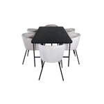 Rectangular dining set (uno, berit)