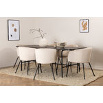 Rectangular dining set (uno, berit)