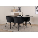 Oval dining set (skate, berit)