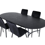 Oval dining set (skate, windu)