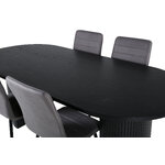 Oval dining set (bianca, windu)