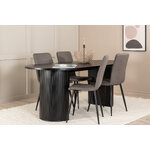 Oval dining set (bianca, windu)