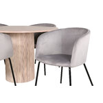 Round dining set (bianca, berit)