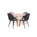 Round dining set (bianca, emma)