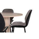 Round dining set (bianca, emma)