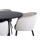 Round dining set (bianca, berit)