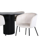 Round dining set (bianca, berit)