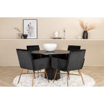 Round dining set (bianca, petra)