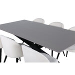 Rectangular dining set (piazza, velvet)