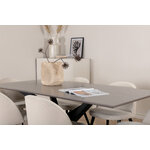 Rectangular dining set (piazza, velvet)