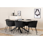 Rectangular dining set (piazza, berit)