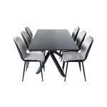 Rectangular dining set (piazza, emma)