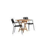 Rectangular dining set (kenya, lindos)