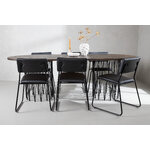 Oval dining set (stone oval, kenth)