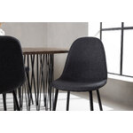 Oval dining set (stone oval, polar)