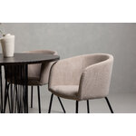 Round dining set (stone round, berit)