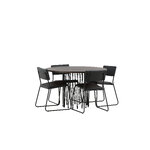 Round dining set (stone round, kenth)