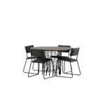 Round dining set (stone round, kenth)