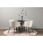 Round dining set (copenhagen, berit)