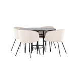 Round dining set (copenhagen, berit)