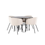 Round dining set (copenhagen, berit)