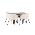 Round dining set (copenhagen, berit)