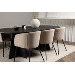 Rectangular dining set (bootcut oval, berit)